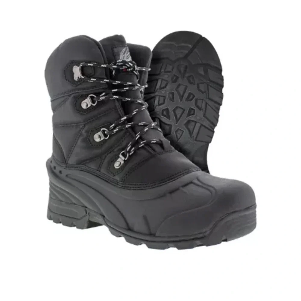 Itasca Mogul II Snow Boots Mens Size 9 Black New Thinsulate Insulated Winter
